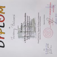 Dyplom – II miejsce